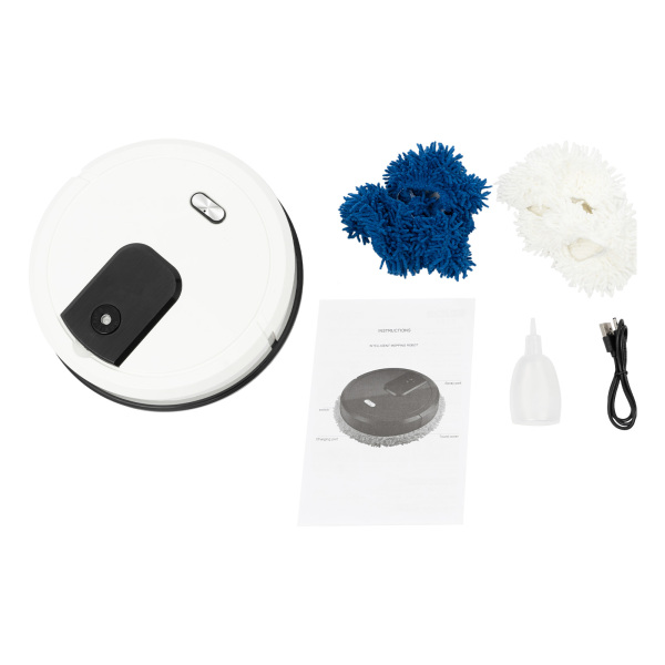 Robot aspirador inteligente con función de limpieza húmeda/seca con carga USB, 60 dB, ideal para limpiar pelos de animales, alfombras, azulejos Robot aspirador inteligente con función de limpieza húmeda/seca con carga USB, 60 dB, ideal para limpiar pelos de animales, alfombras, azulejos