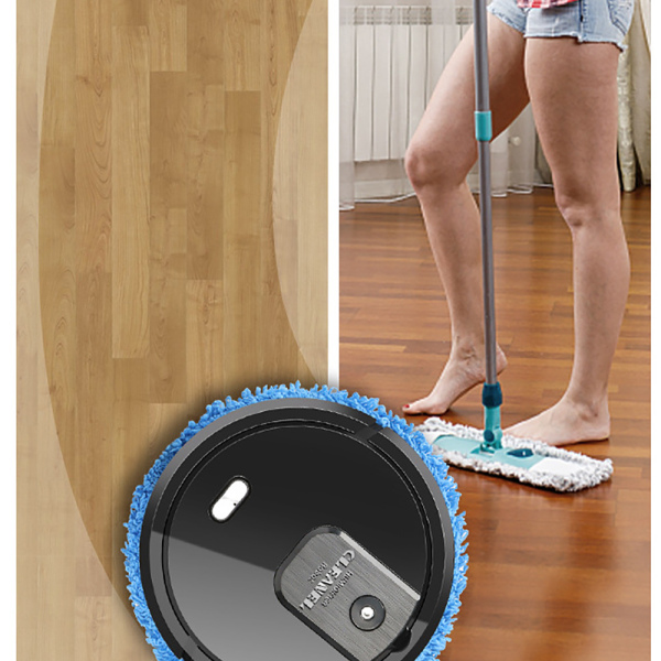 Robot aspirador inteligente con función de limpieza húmeda/seca con carga USB, 60 dB, ideal para limpiar pelos de animales, alfombras,azulejos Robot aspirador inteligente con función de limpieza húmeda/seca con carga USB, 60 dB, ideal para limpiar pelos de animales, alfombras,azulejos
