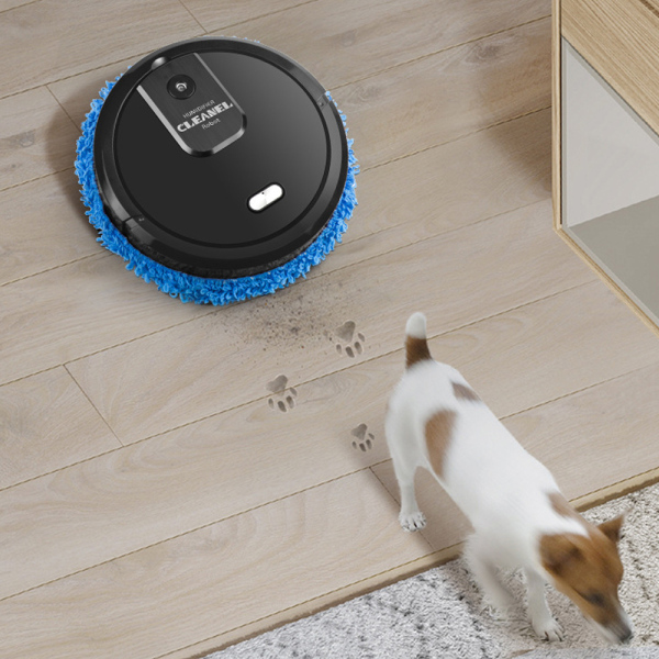 Robot aspirador inteligente con función de limpieza húmeda/seca con carga USB, 60 dB, ideal para limpiar pelos de animales, alfombras,azulejos Robot aspirador inteligente con función de limpieza húmeda/seca con carga USB, 60 dB, ideal para limpiar pelos de animales, alfombras,azulejos