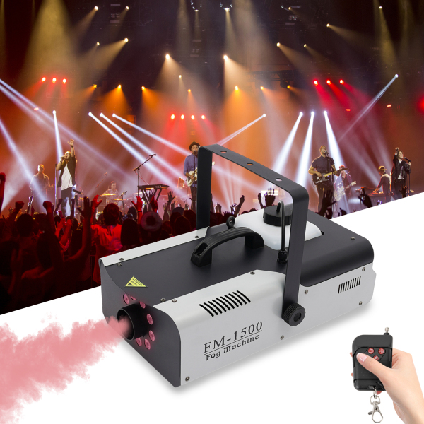 Máquina de Niebla 1500W 3In1 DMX LED Light RGB