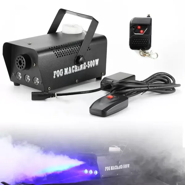 Máquina de humo con led Efecto de humo de 0.5L 500W para fiesta