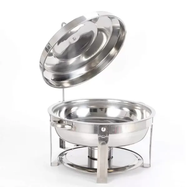 Calentador de alimentos para platos frotadores, recipiente calefactor de acero inoxidable de 7.5L, para catering, bufés y fiestas Calentador de alimentos para platos frotadores, recipiente calefactor de acero inoxidable de 7.5L, para catering, bufés y fiestas