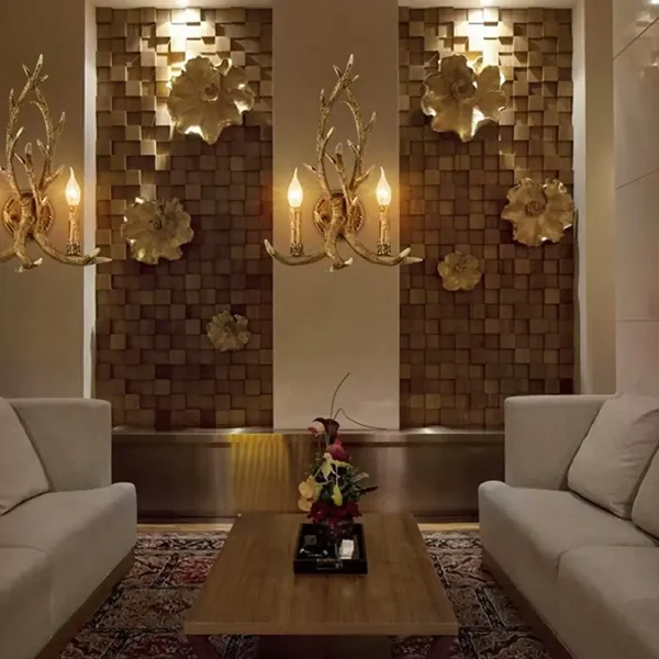 Lámpara de pared rústica de asta, 2 luces de ciervo, cuerno de pared, vintage, para casa, hotel, pasillo, decoración Lámpara de pared rústica de asta, 2 luces de ciervo, cuerno de pared, vintage, para casa, hotel, pasillo, decoración
