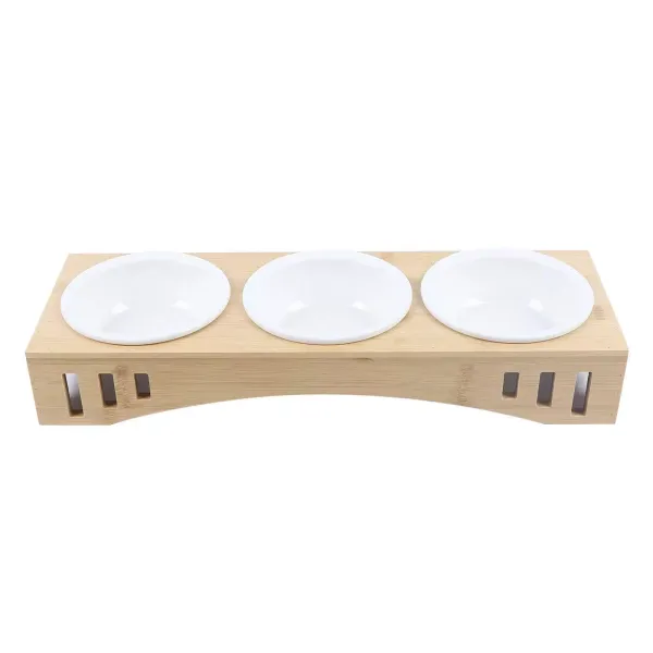 3 cuencos de comida para gatos y cachorros, ajustables, 2 en 1, para gatos, cachorros, hámsters, conejos 3 cuencos de comida para gatos y cachorros, ajustables, 2 en 1, para gatos, cachorros, hámsters, conejos