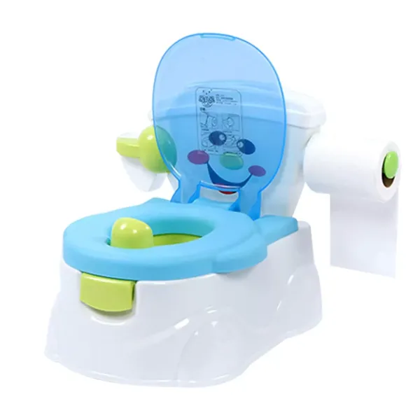 Orinal para niños y bebés, con asiento extraíble (azul)