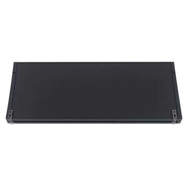 CNCEST Reloj de calendario, gran reloj de pared eléctrico digital LED con hora, fecha, temperatura, para casa, oficina, banco