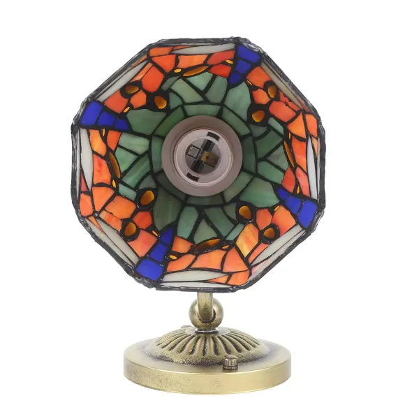 Lámpara de pared LED de cristal multicolor para pasillo