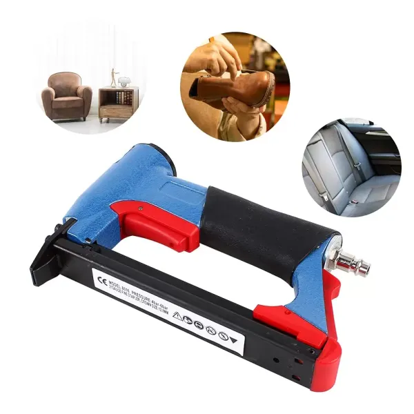 Grapadora de aire comprimido 2 en 1, profesional, para clavos de 4 a 16 mm, clavo estilo U, clavadora neumática de 4 a 8 bares, 150 x 45 x 200 mm Grapadora de aire comprimido 2 en 1, profesional, para clavos de 4 a 16 mm, clavo estilo U, clavadora neumática de 4 a 8 bares, 150 x 45 x 200 mm