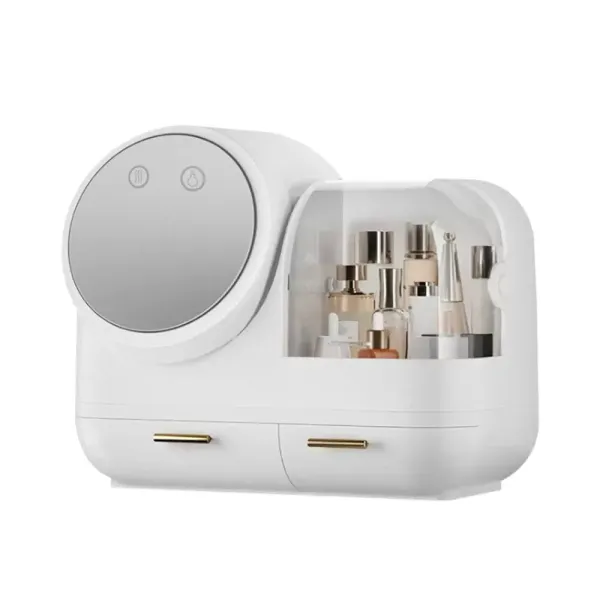 Caja de cosméticos organizador de maquillaje USB