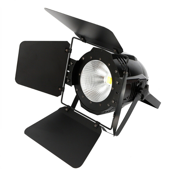 Foco LED 200 W, luz fría para escenarios, 2 en 1, foco COB exterior, luz de teatro, luz blanca cálida, panel de sonido DMX