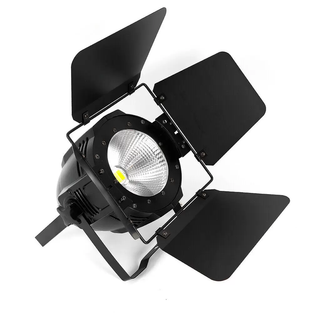Foco LED 200 W, luz fría para escenarios, 2 en 1, foco COB exterior, luz de teatro, luz blanca cálida, panel de sonido DMX