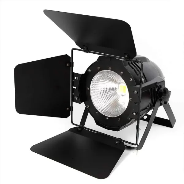 Foco LED 200 W, luz fría para escenarios, 2 en 1, foco COB exterior, luz de teatro, luz blanca cálida, panel de sonido DMX