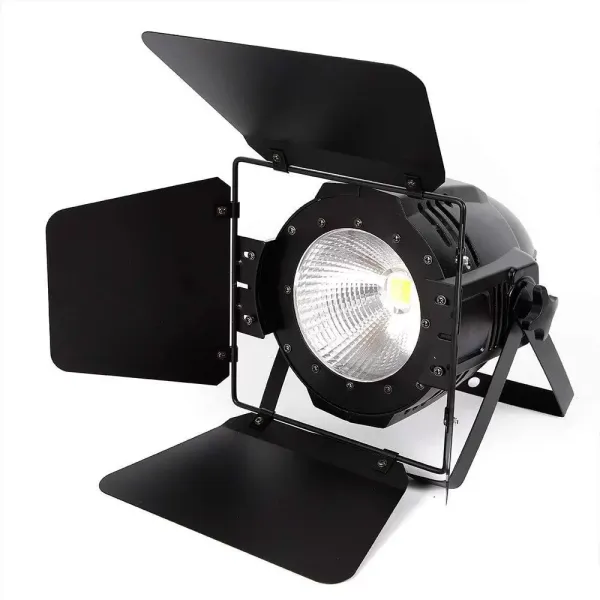 Foco LED COB de 100 W, 2 en 1, DMX, iluminación de escenario