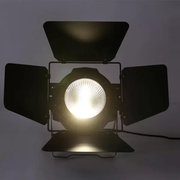 Foco LED COB de 100 W, 2 en 1, DMX, iluminación de escenario