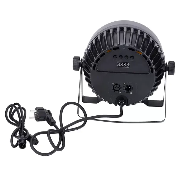 Foco 4 en 1 con efectos de luz de escenario RGBW DMX 512 LED 12 x 10 W para espectáculos, bares, DJ, KTV, discotecas, cumpleaños, fiestas
