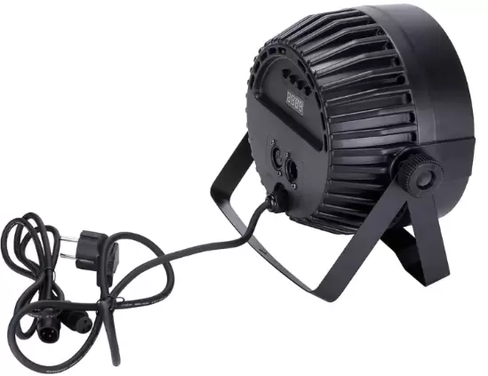 Foco 4 en 1 con efectos de luz de escenario RGBW DMX 512 LED 12 x 10 W para espectáculos, bares, DJ, KTV, discotecas, cumpleaños, fiestas