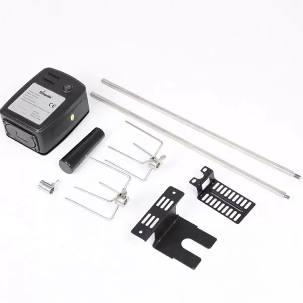 Juego de asador, 106 cm, de acero inoxidable, pinchos para barbacoa, para casa, fiesta, barbacoa, camping