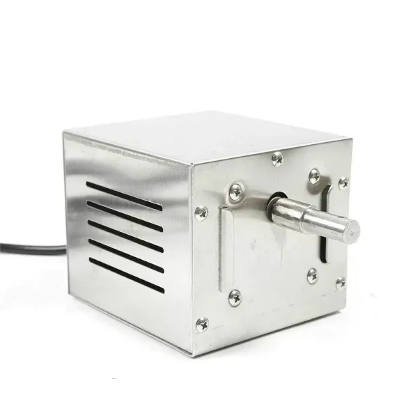Motor eléctrico de acero inoxidable de 25 W- motor de asado para barbacoa- asador- pincho giratorio