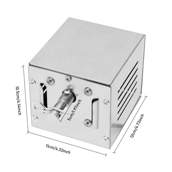 Motor eléctrico de acero inoxidable de 25 W- motor de asado para barbacoa- asador- pincho giratorio