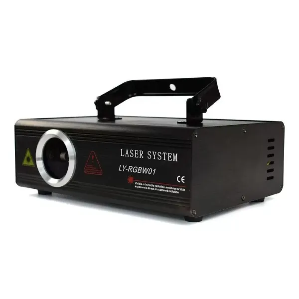 La luz RGB 500mW 3D Beam Efectos de iluminación de escenario