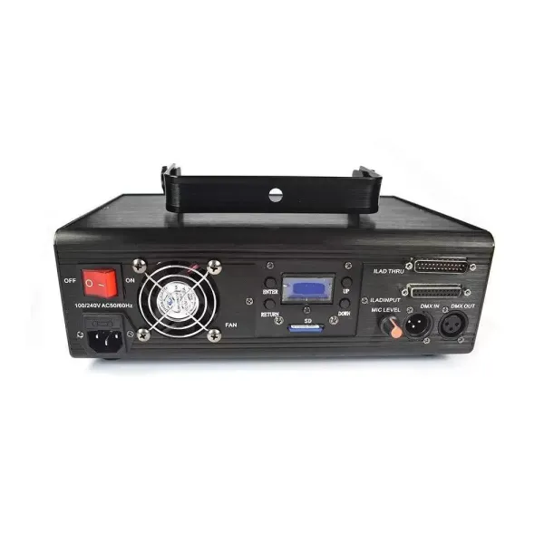 La luz RGB 500mW 3D Beam Efectos de iluminación de escenario