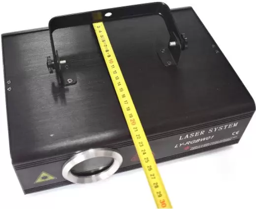 La luz RGB 500mW 3D Beam Efectos de iluminación de escenario