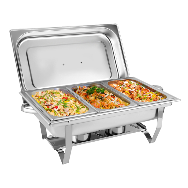 Calentador de alimentos (acero inoxidable, 9 L)