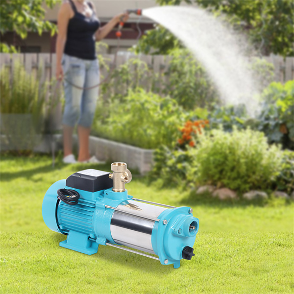 Bomba centrífuga de jardín (1300 W, 9,8 bar, interruptor de presión)
