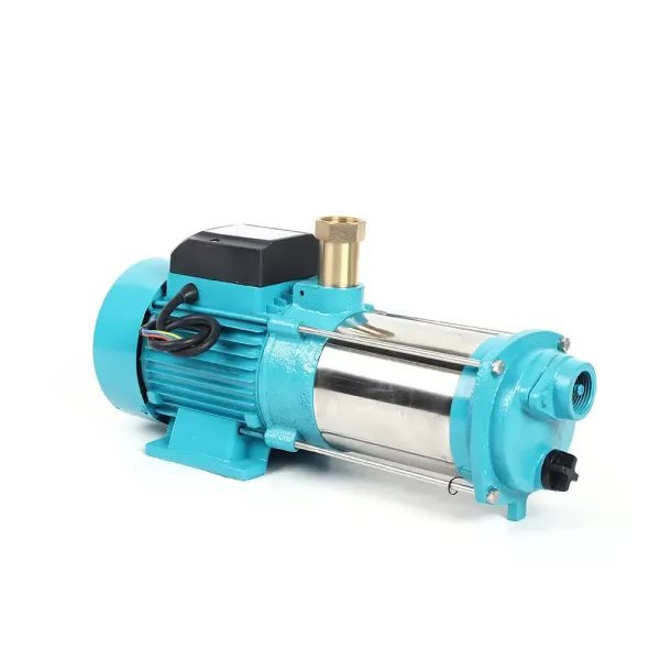 Bomba centrífuga de agua doméstica, bomba de jardín con manómetro, 1300 W, 4000 l/h, 9,8 bar, salida con control de bomba, 220 V, IP 44