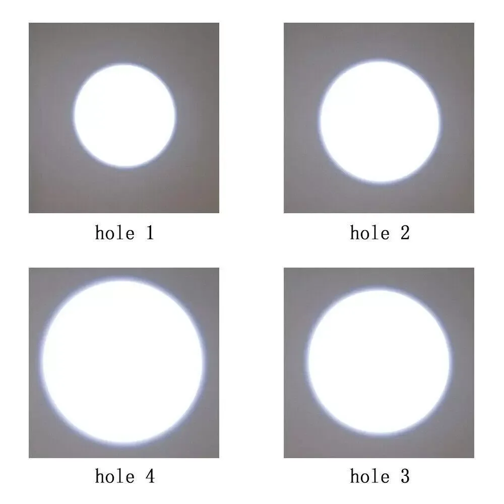 Foco LED de 15 W, 5500 K, luz de efecto, iluminación de escenario, 15 W, 4 orificios