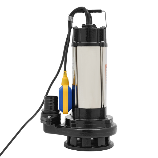 CNCEST Bomba sumergible para aguas residuales (1500 W, 220 V, acero inoxidable, 36000 L/H)