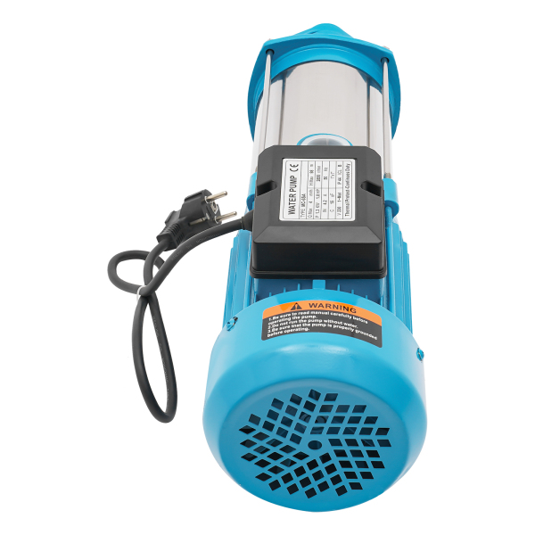 Bomba centrífuga de jardín de 1300W, control de bomba de acero inoxidable