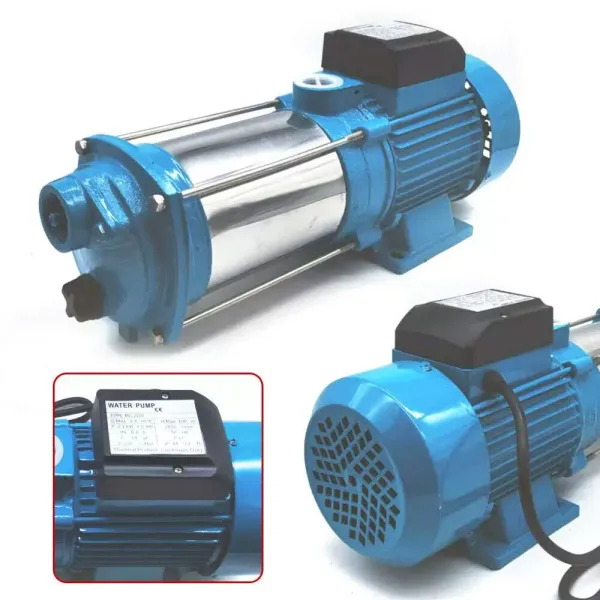 Bomba centrífuga de jardín, 2200 W, velocidad máxima de flujo 4000 L/H Bomba centrífuga de jardín, 2200 W, velocidad máxima de flujo 4000 L/H