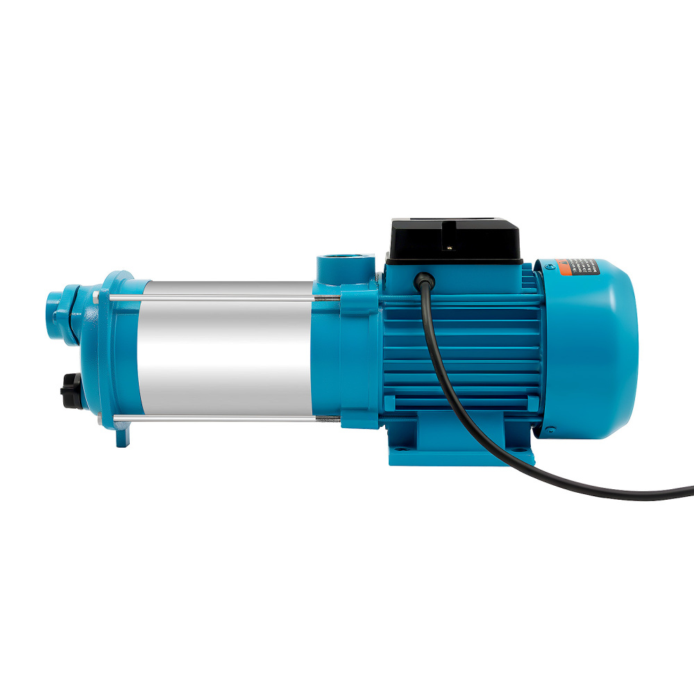 WooDerson Zelfaanzuigende Centrifugaalpomp - 10 Bar - 4000 L/u - 2200W - Max. 100 M Opvoerhoogte - Roestvrij Staal - IP44 - Stil (0-49 DB)