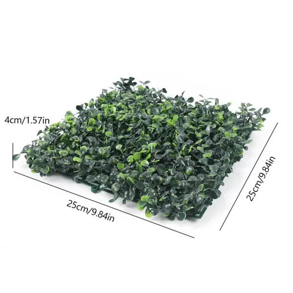 48 Setos de boj Artificiales, 25 x 25 cm, Protección Contra la Privacidad Protección UV, para Exterior jardín valla de patio trasero y Decoración 48 Setos de boj Artificiales, 25 x 25 cm, Protección Contra la Privacidad Protección UV, para Exterior jardín valla de patio trasero y Decoración