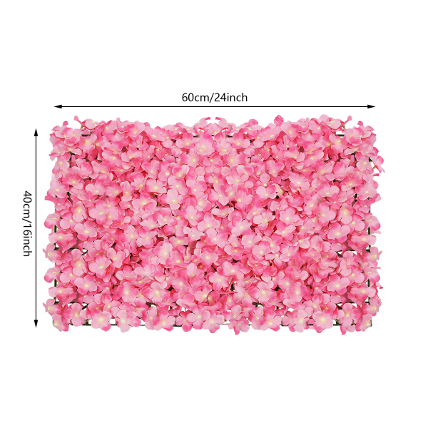 CNCEST 20 unidades de pared de flores para boda, 40 x 60 cm, flores artificiales CNCEST 20 unidades de pared de flores para boda, 40 x 60 cm, flores artificiales