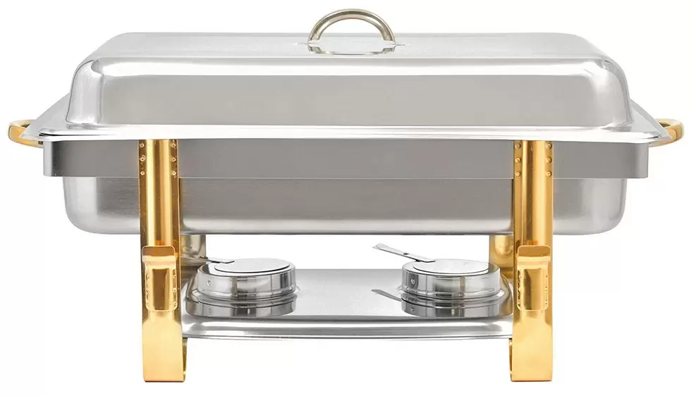 Calentador de alimentos (9 L, acero inoxidable)