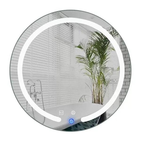 CNCEST Espejo Baño con LED luz,20 "x 1,35" Espejos con Luz Incorporada y Interruptor Táctil