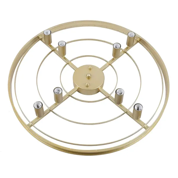 Lámpara de techo de dormitorio de cristal minimalista nórdico / con 110-220V (cabezal de lámpara E14) lámpara LED de 60 cm de luz neutra