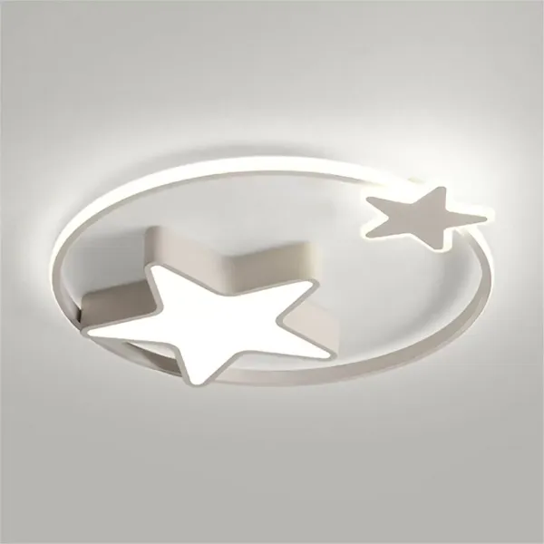 Lámpara de techo LED de 29 W, creativa, diseño de cielo estrellado, intensidad regulable