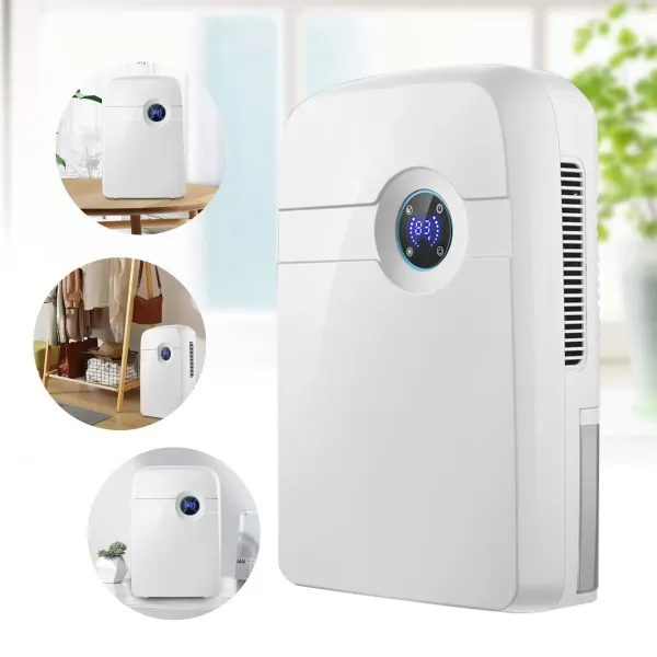 Mini deshumidificador 2,5 L 42 W 400 – 500 ml/día deshumidificador