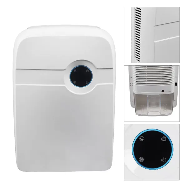 Mini deshumidificador 2,5 L 42 W 400 – 500 ml/día deshumidificador