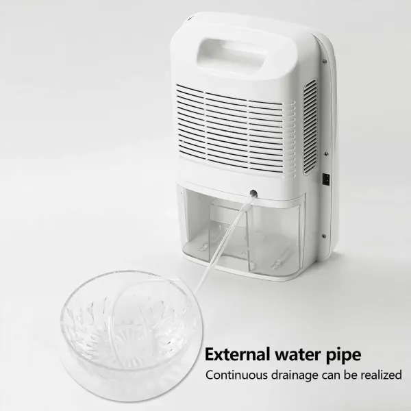 Mini deshumidificador 2,5 L 42 W 400 – 500 ml/día deshumidificador