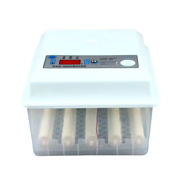 Incubadora de 16 huevos, 30 W, con indicador de temperatura LED y ventilador integrado para aves de corral