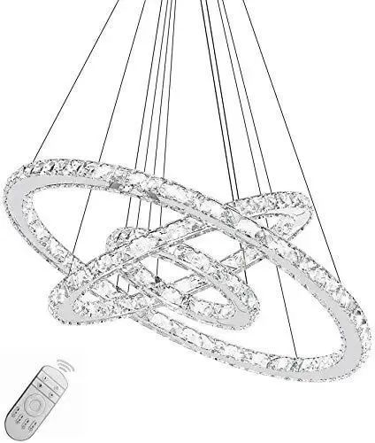 48 W regulable lámpara de techo LED cristal lámpara moderna creativa araña lámpara 48 W regulable lámpara de techo LED cristal lámpara moderna creativa araña lámpara