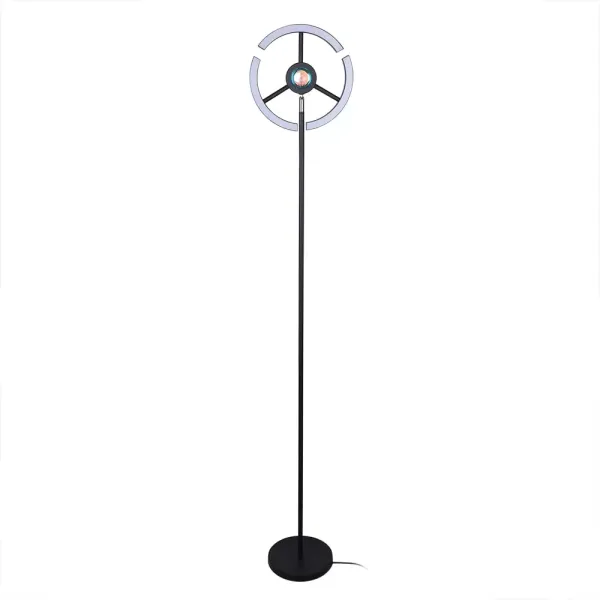 Lámpara de pie de 14 W, proyección de puesta de sol, colores RGB, luz nocturna de arco iris con mando a distancia Lámpara de pie de 14 W, proyección de puesta de sol, colores RGB, luz nocturna de arco iris con mando a distancia