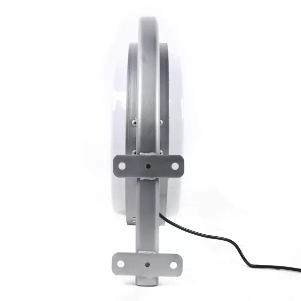 Caja de luz redonda Placa frontal LED  Luz de pared exterior LED de doble cara Diámetro 40 cm con cable de alimentación de 1,5 m