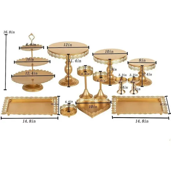12 soportes para tartas, soporte para tartas de boda, soporte para cupcakes
