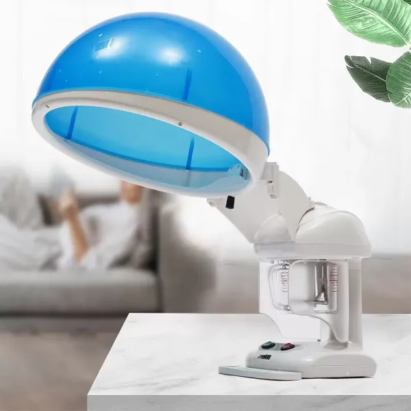 Máquina para el pelo de ozono para el cuidado del cabello, vaporizador, boquilla giratoria 360°