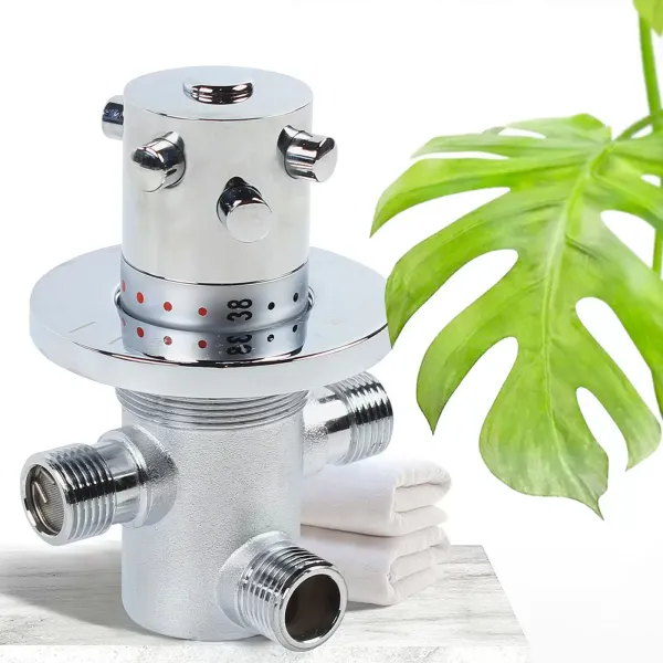 Válvula de conmutación de ducha, termostática mezcladora de control de temperatura del agua para sistema de ducha